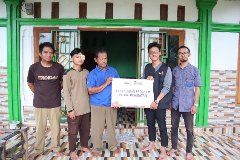 PROGRAM PEDULI KESEHATAN LAZISMU LAMPUNG & PW IPM LAMPUNG BANTUAN OPERASI MATA UNTUK ADINDA SYAHRU