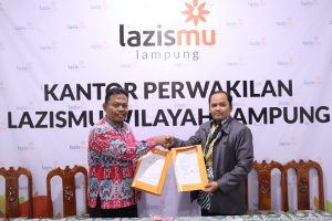LAZISMU WILAYAH LAMPUNG JALIN KERJASAMA PROGRAM PENYALURAN ALAT SHALAT CAKUP SELURUH KABUPATEN KOTA SE-LAMPUNG